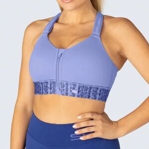 NWOT SHEFIT Flex Sports Bra Moisture Wicking Lavender Medium Impact 1 Luxe